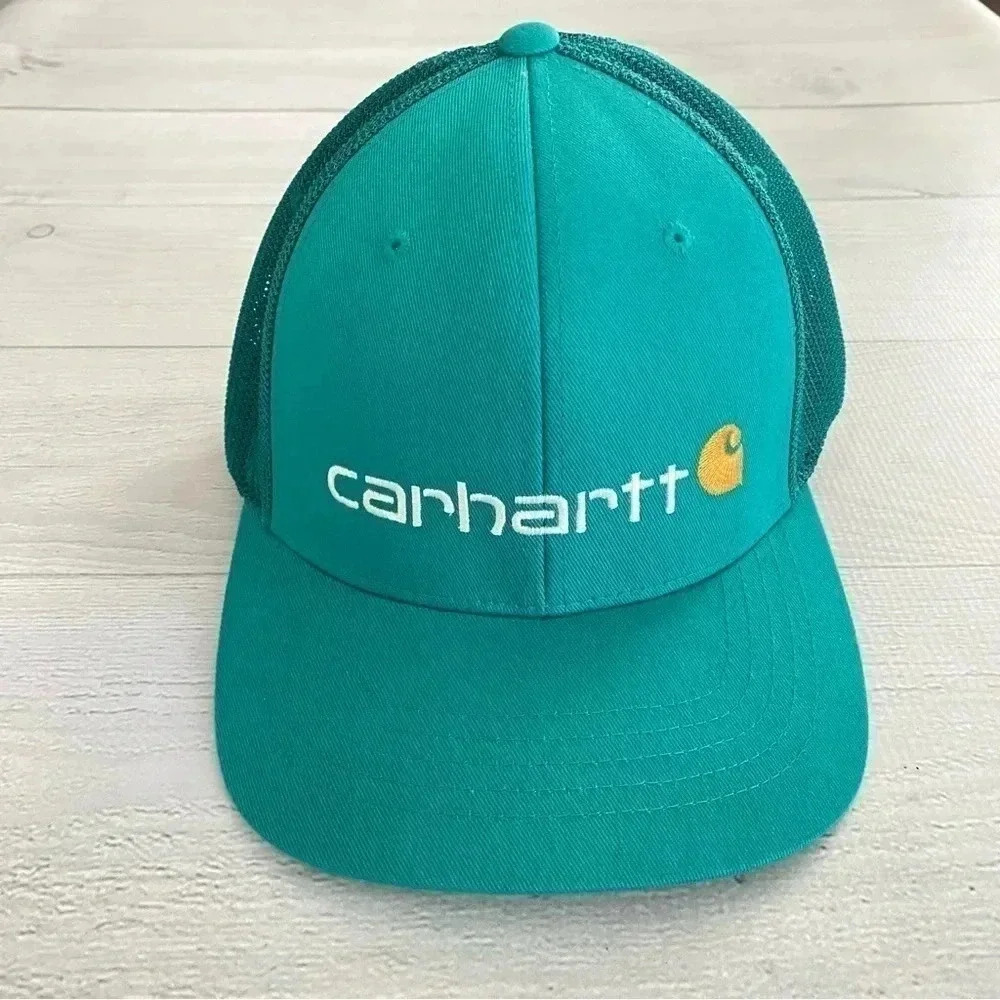 Carhartt Rugged Flex‎ Fitted Canvas Mesh Back Graphic Cap